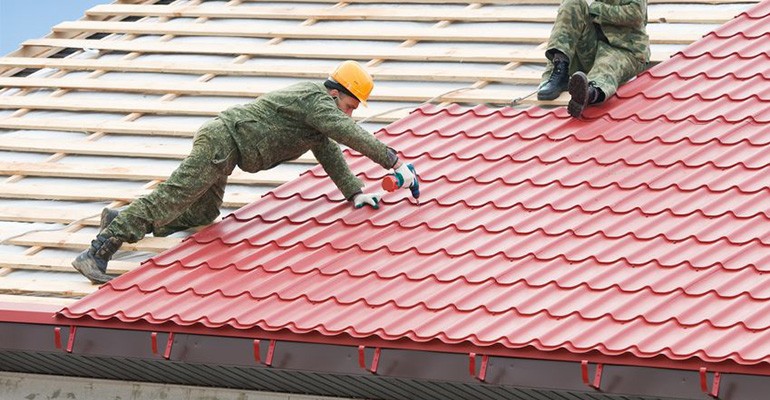 Dikili profesyonel Şed Çatı – Onduline örneği